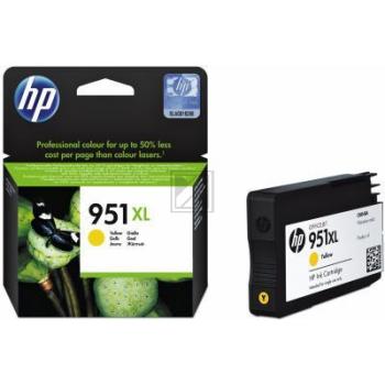 HP Tintenpatrone gelb HC (CN048AE#BGX, 951XL)