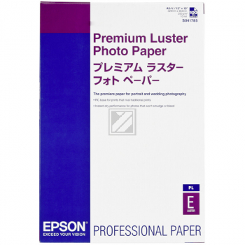 Epson Premium Luster Photo Paper (250) DIN A3+ 10 Seiten weiß (C13S041785)