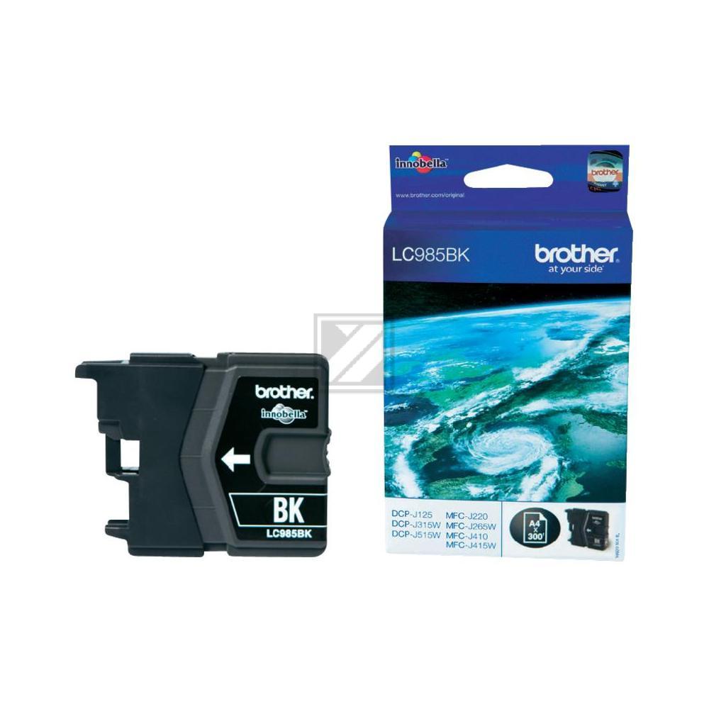 Brother Tintenpatrone schwarz (LC-985BK)