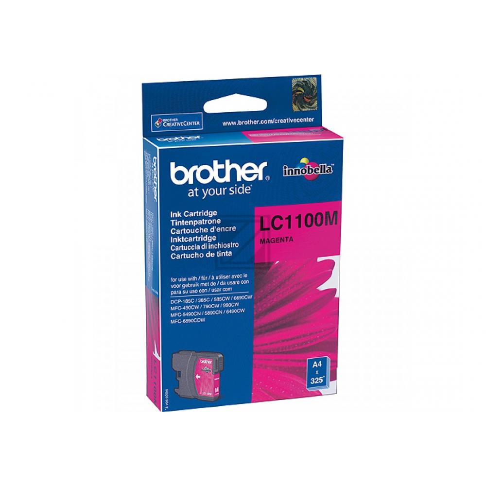 Brother Tintenpatrone magenta (LC-1100M)