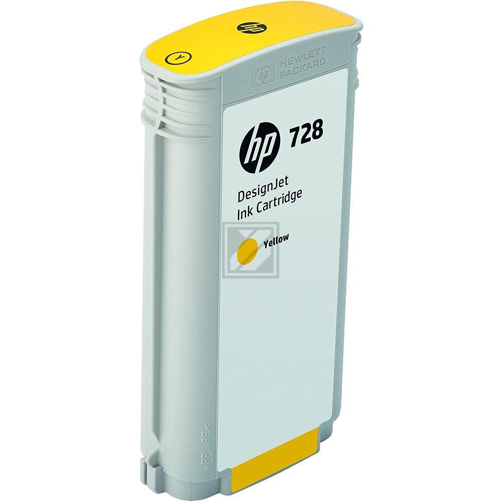 HP Tintenpatrone gelb HC plus (F9K15A, 728)