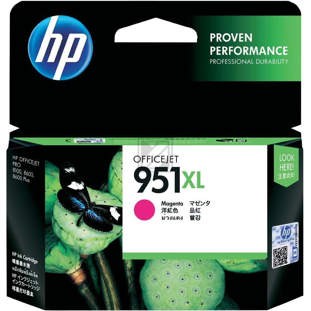 HP Tintenpatrone magenta HC (CN047AE, 951XL)