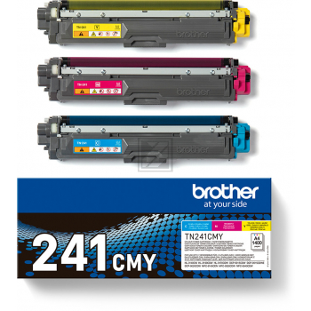 Brother Toner-Kit gelb, magenta, cyan (TN-241CMY)