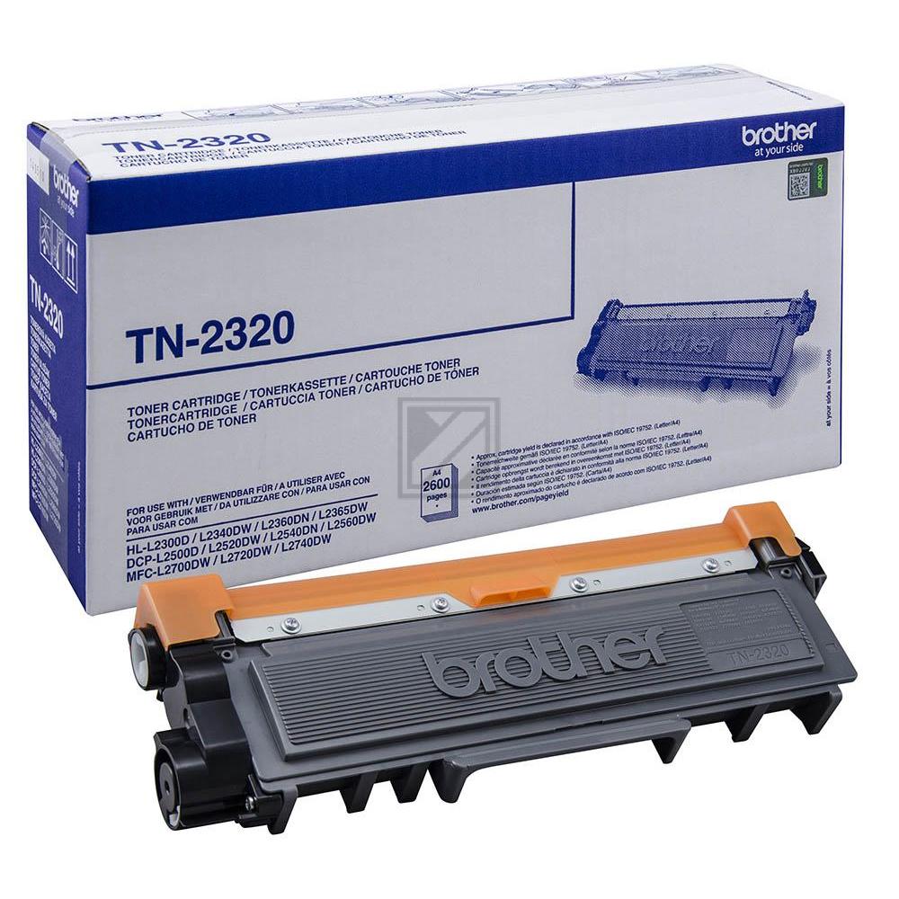 Brother Toner-Kit schwarz HC (TN-2320)