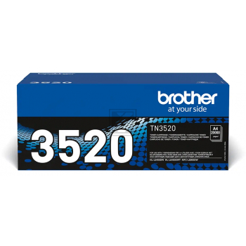 Brother Toner-Kit schwarz HC plus + (TN-3520)