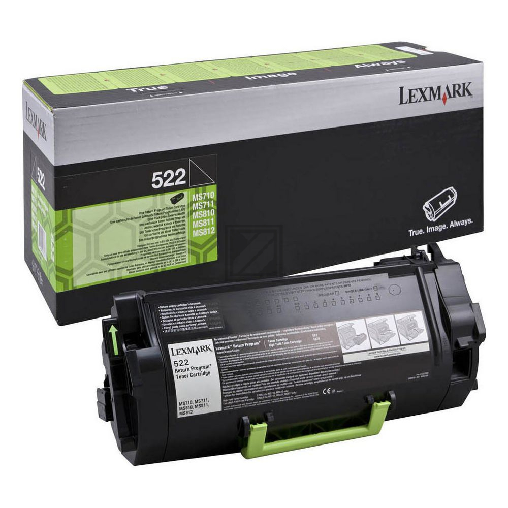 Lexmark Toner-Kit Return Program schwarz (52D2000, 522)