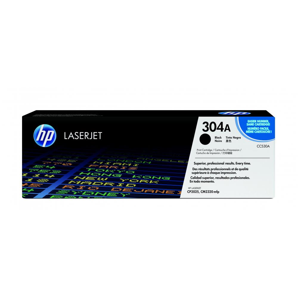 HP Toner-Kartusche schwarz (CC530A, 304A)