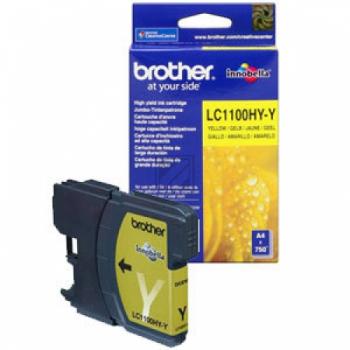 Brother Tintenpatrone gelb HC (LC-1100HYY)