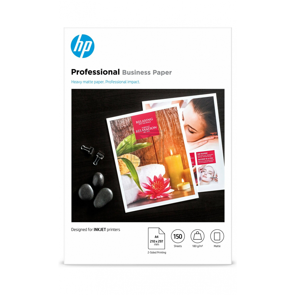 7MV79A HP PROFESSIONAL IJ PAPIER A4 150Blatt 180gr matt FSC